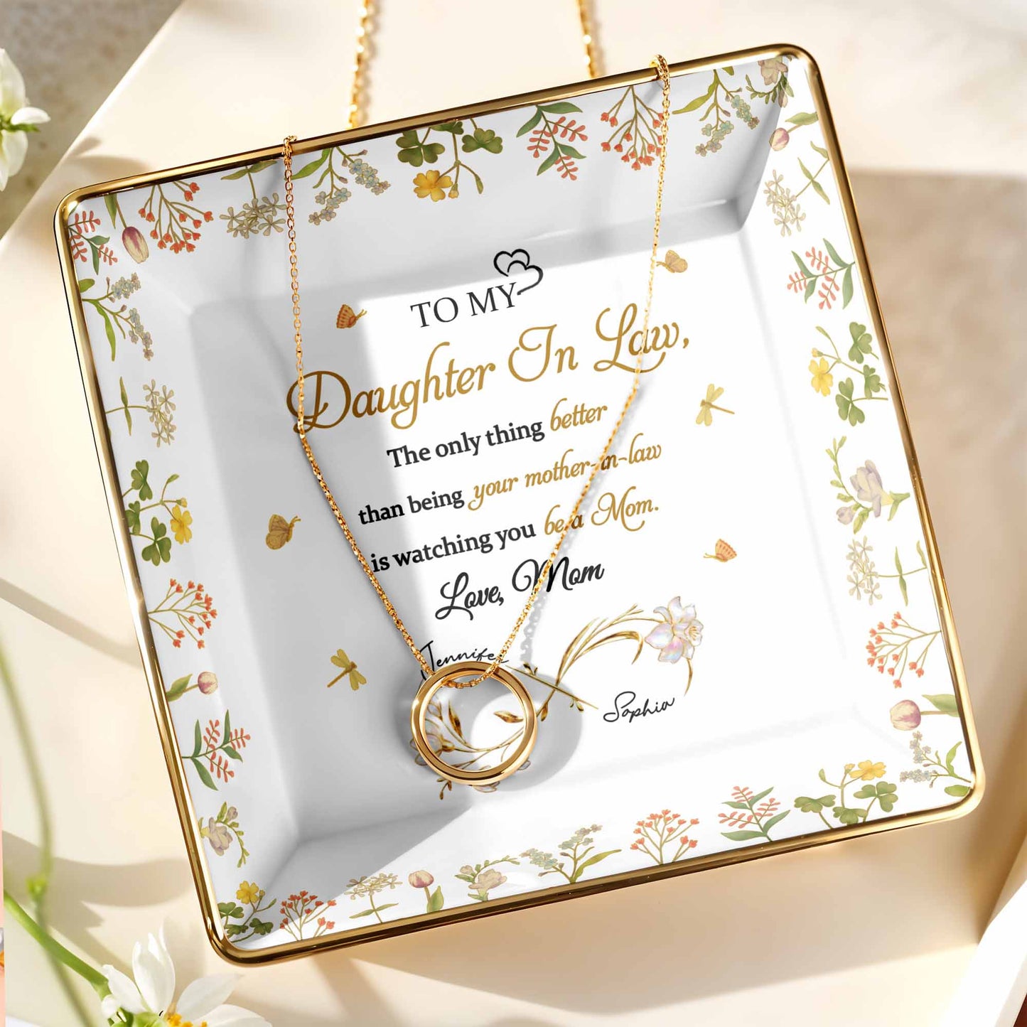 To My Daughter In Law Watching You Be A Mom