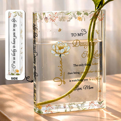 Watching You Be a Mom, Flowers and Butterfly Design