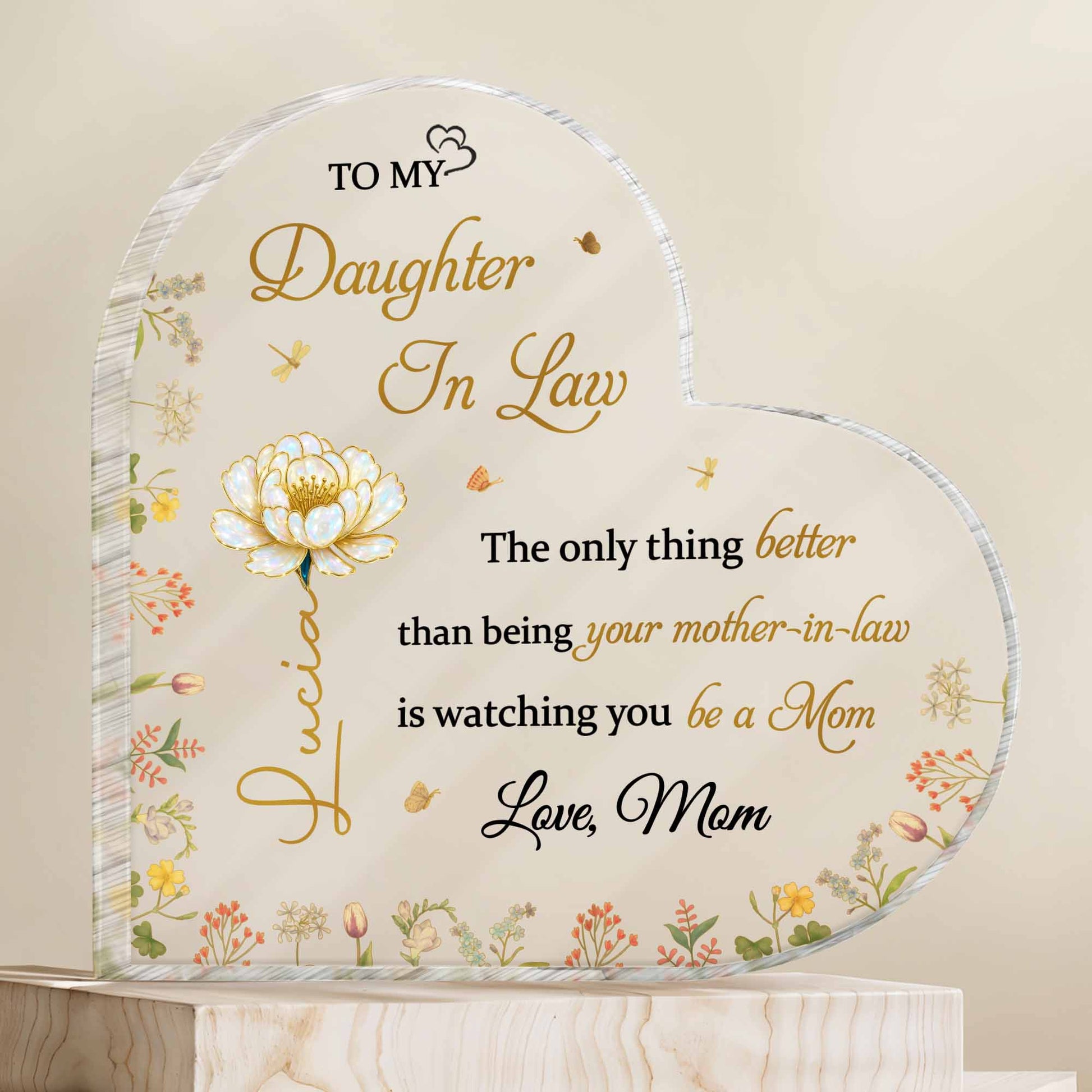 To My Daughter In Law, The Joy of Watching You Be a Mom