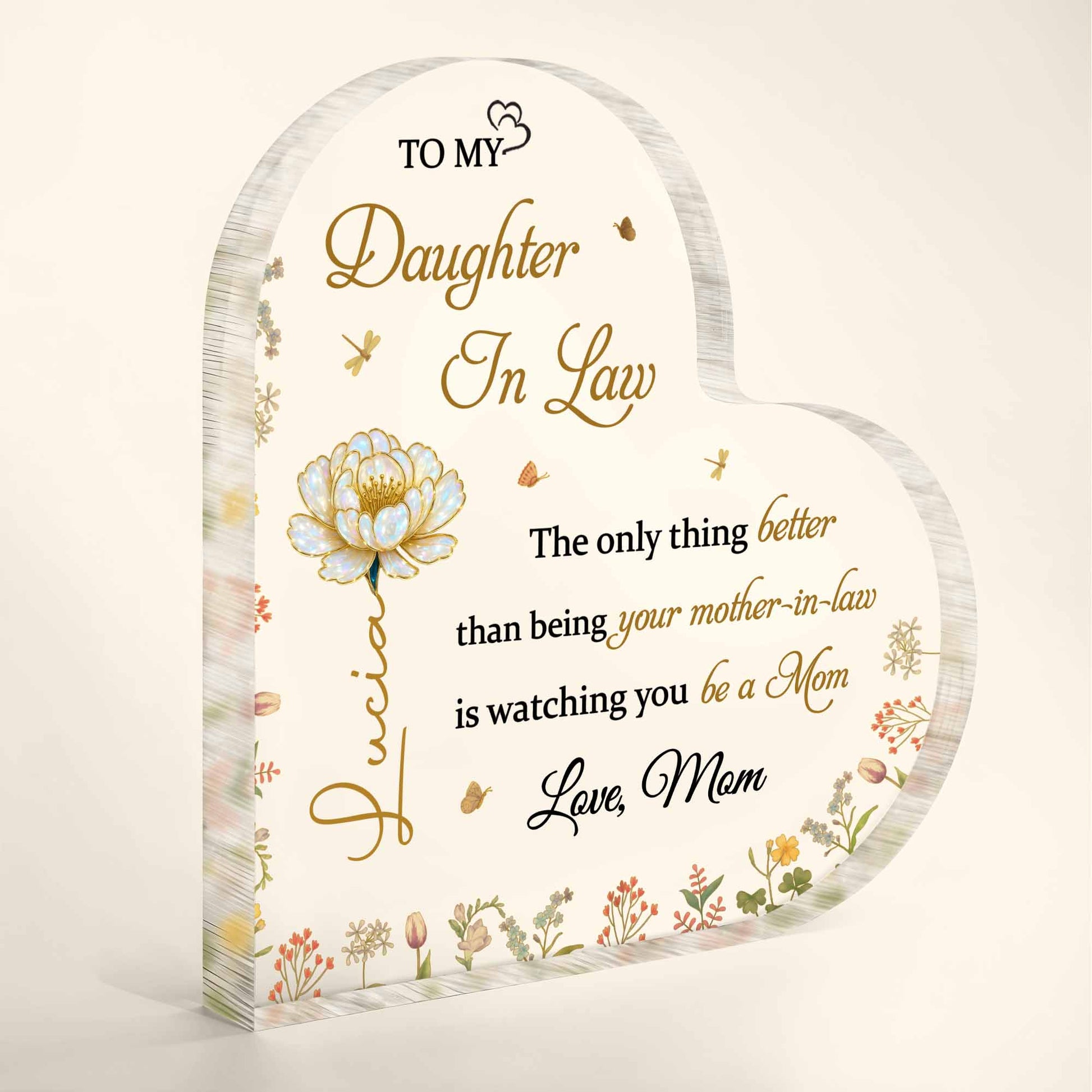 To My Daughter In Law, The Joy of Watching You Be a Mom