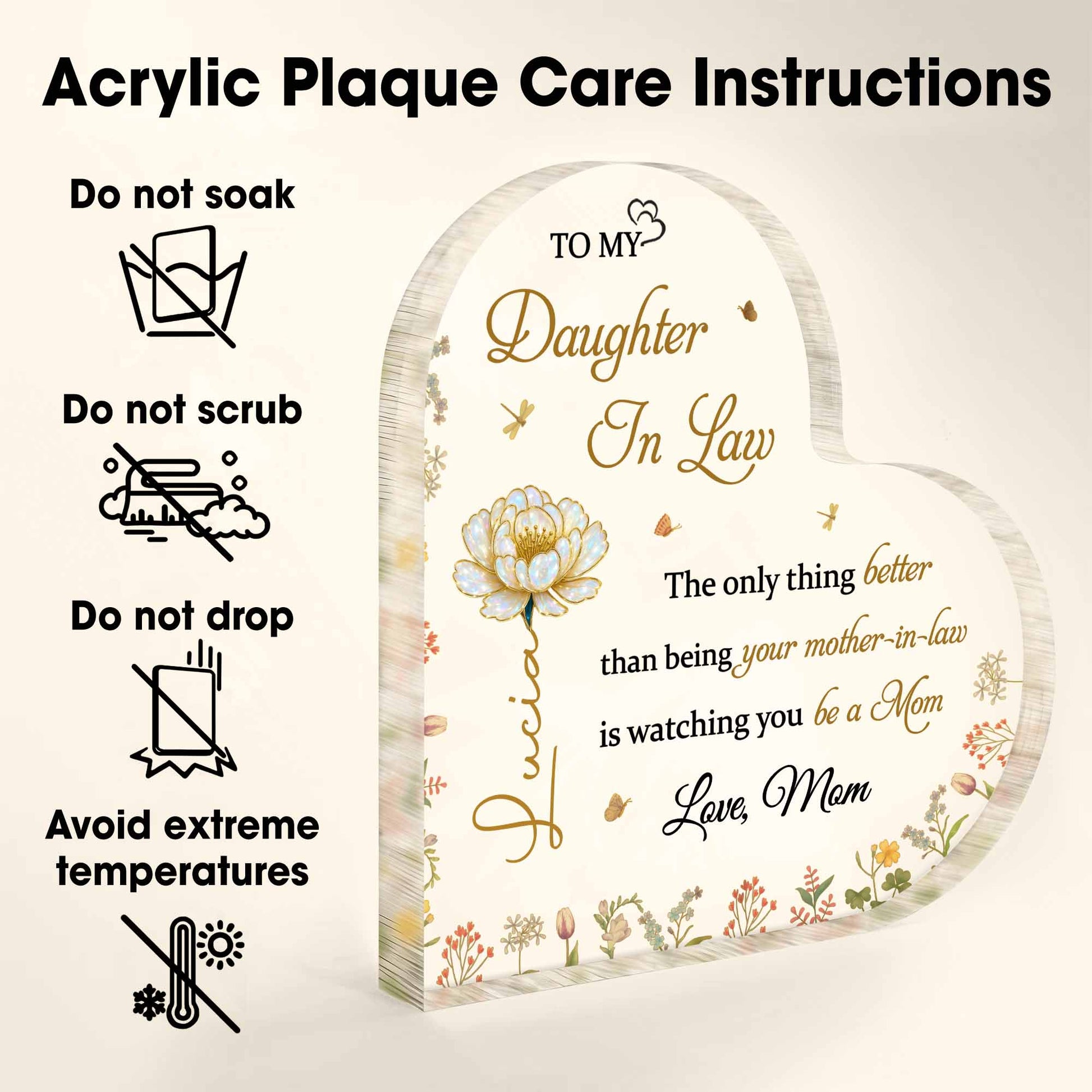 To My Daughter In Law, The Joy of Watching You Be a Mom