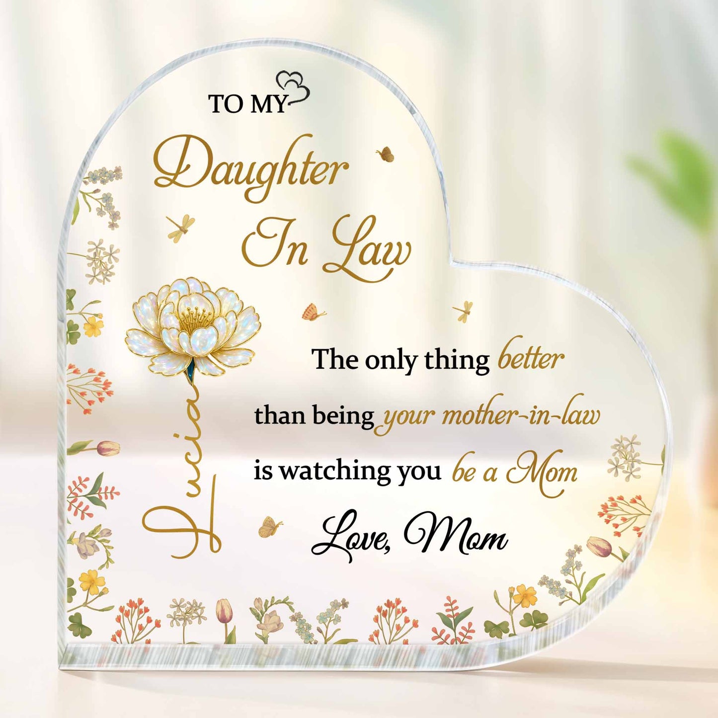 To My Daughter In Law, The Joy of Watching You Be a Mom