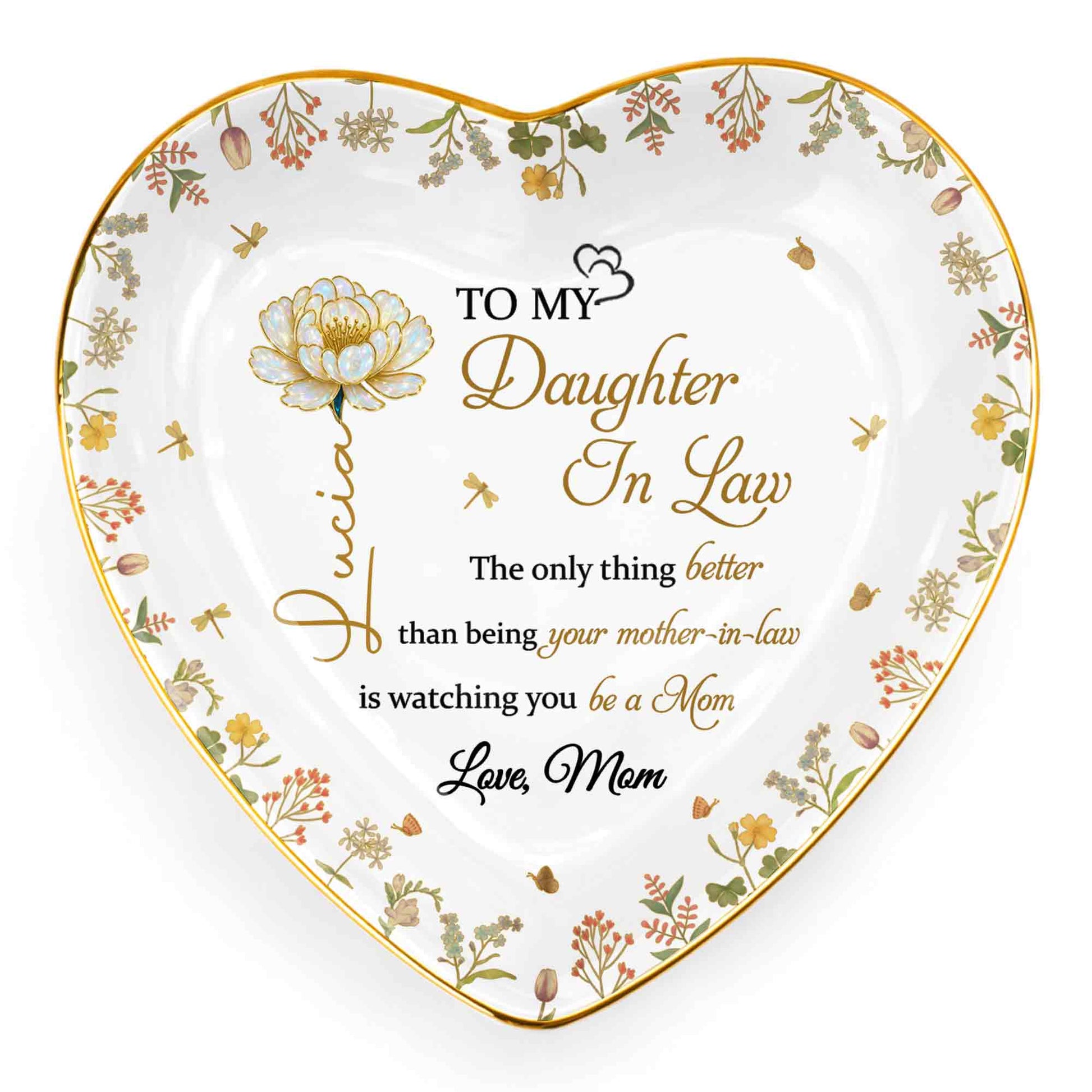 To My Daughter In Law Watching You Be A Mom Flower