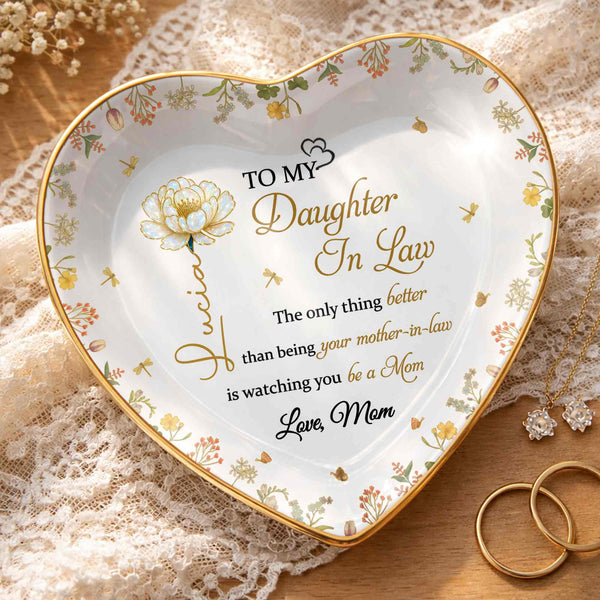 To My Daughter In Law Watching You Be A Mom Flower