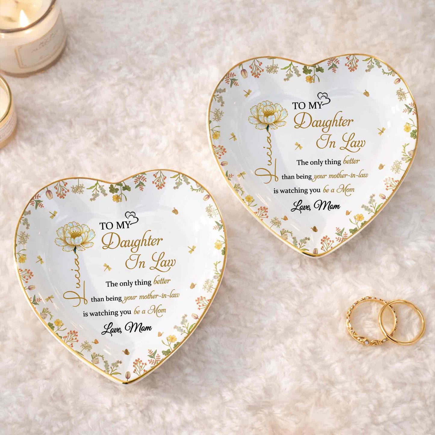 To My Daughter In Law Watching You Be A Mom Flower