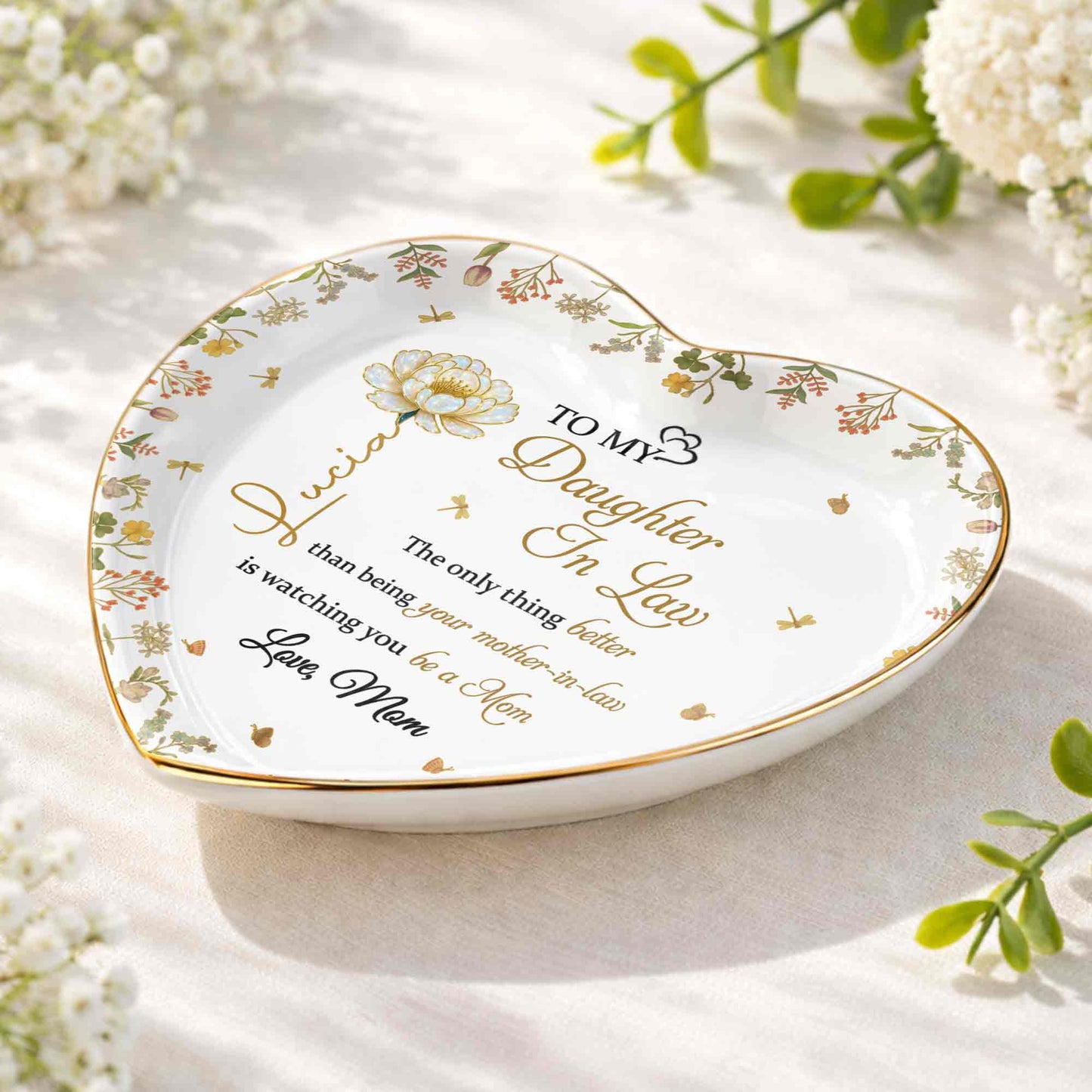 To My Daughter In Law Watching You Be A Mom Flower