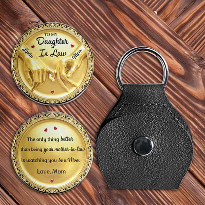 To My Daughter In Law Pinky Swear Hands And Hearts