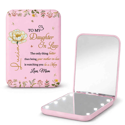 To My Daughter In Law Watching You Be A Mom Floral