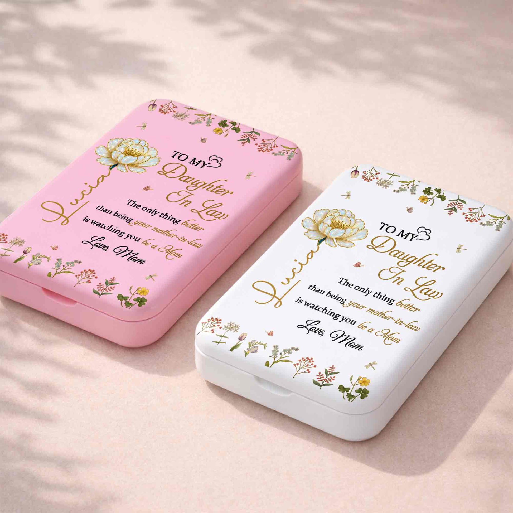 To My Daughter In Law Watching You Be A Mom Floral