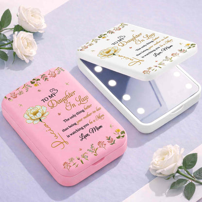 To My Daughter In Law Watching You Be A Mom Floral