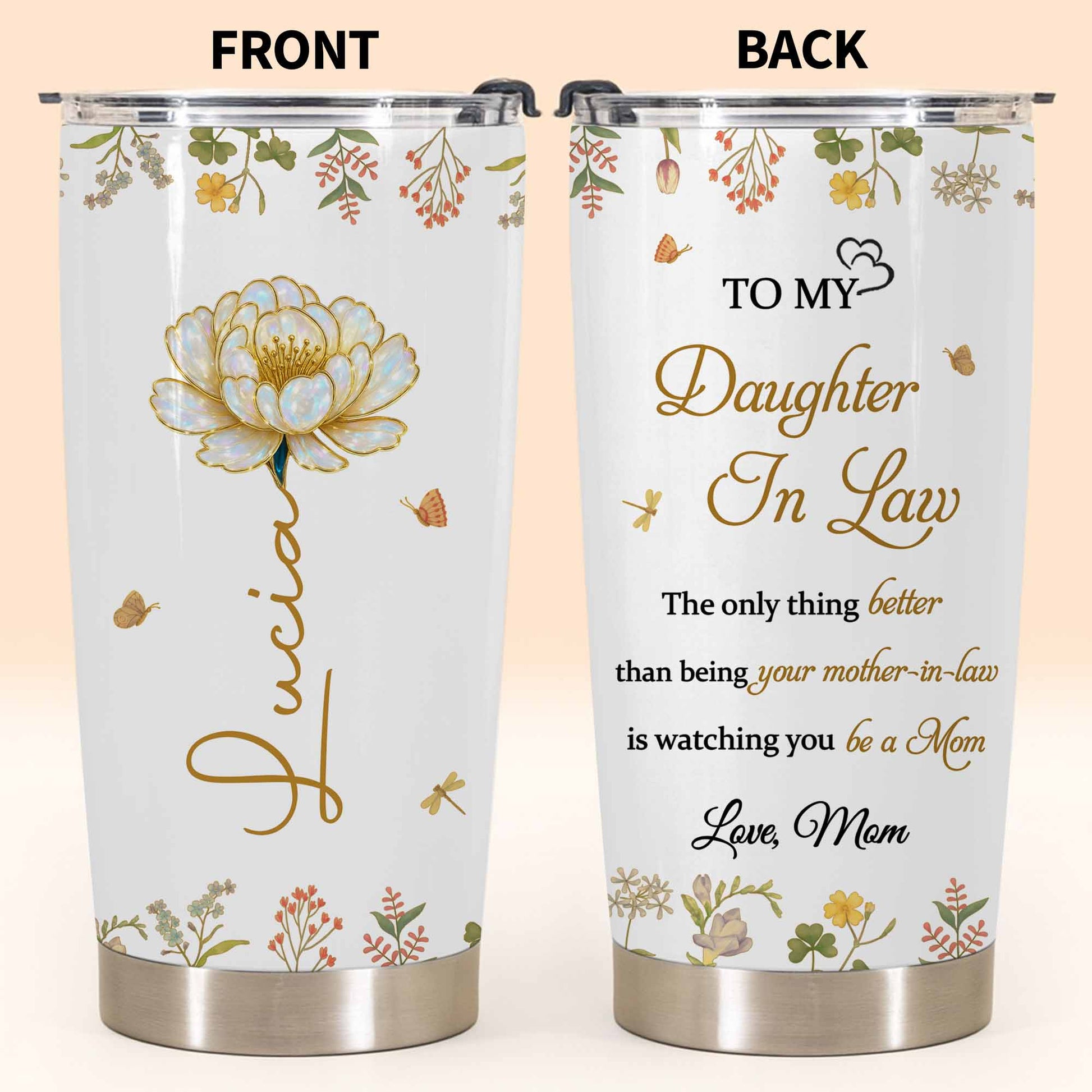 The Only Thing Better, Flowers And Butterflies