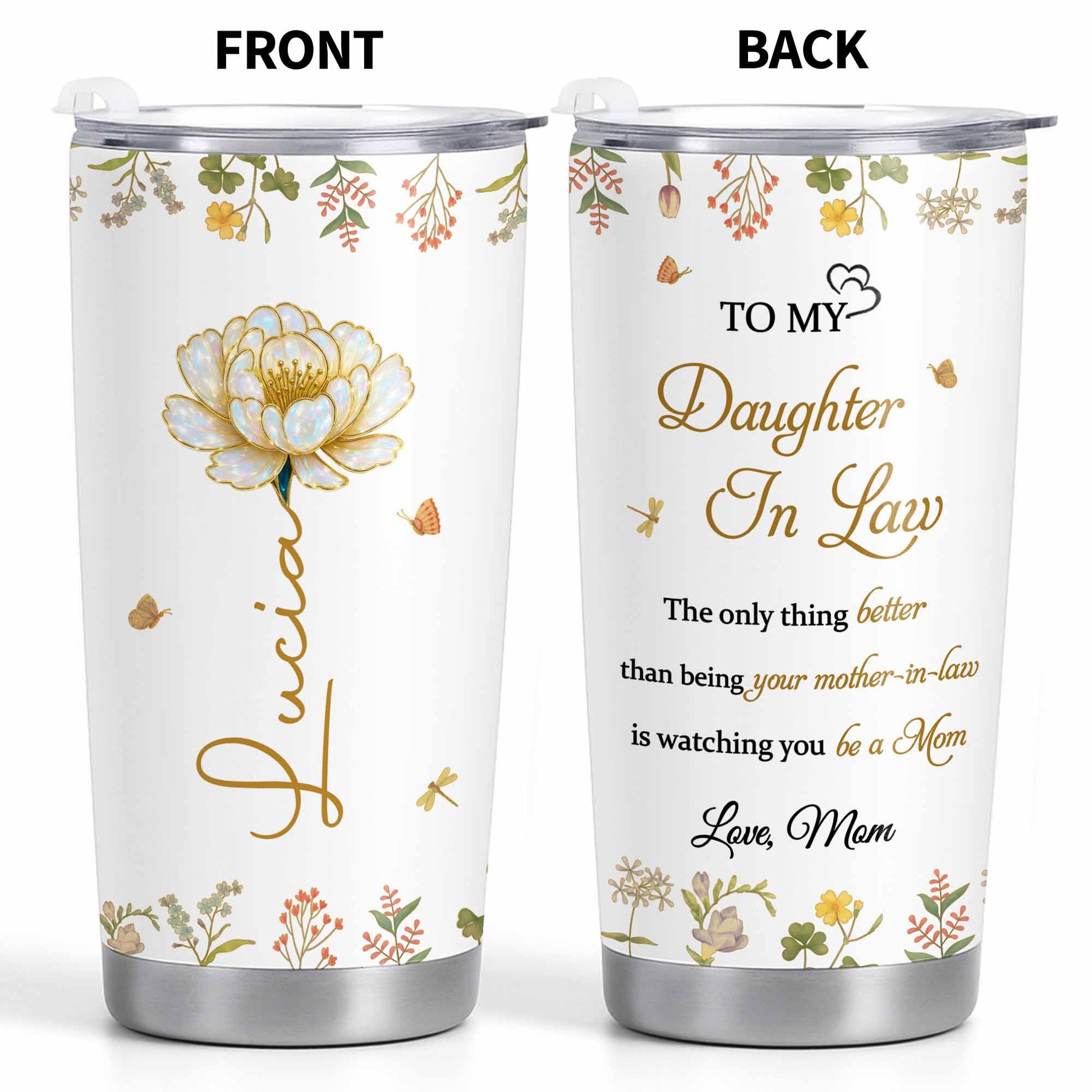 The Only Thing Better, Flowers And Butterflies