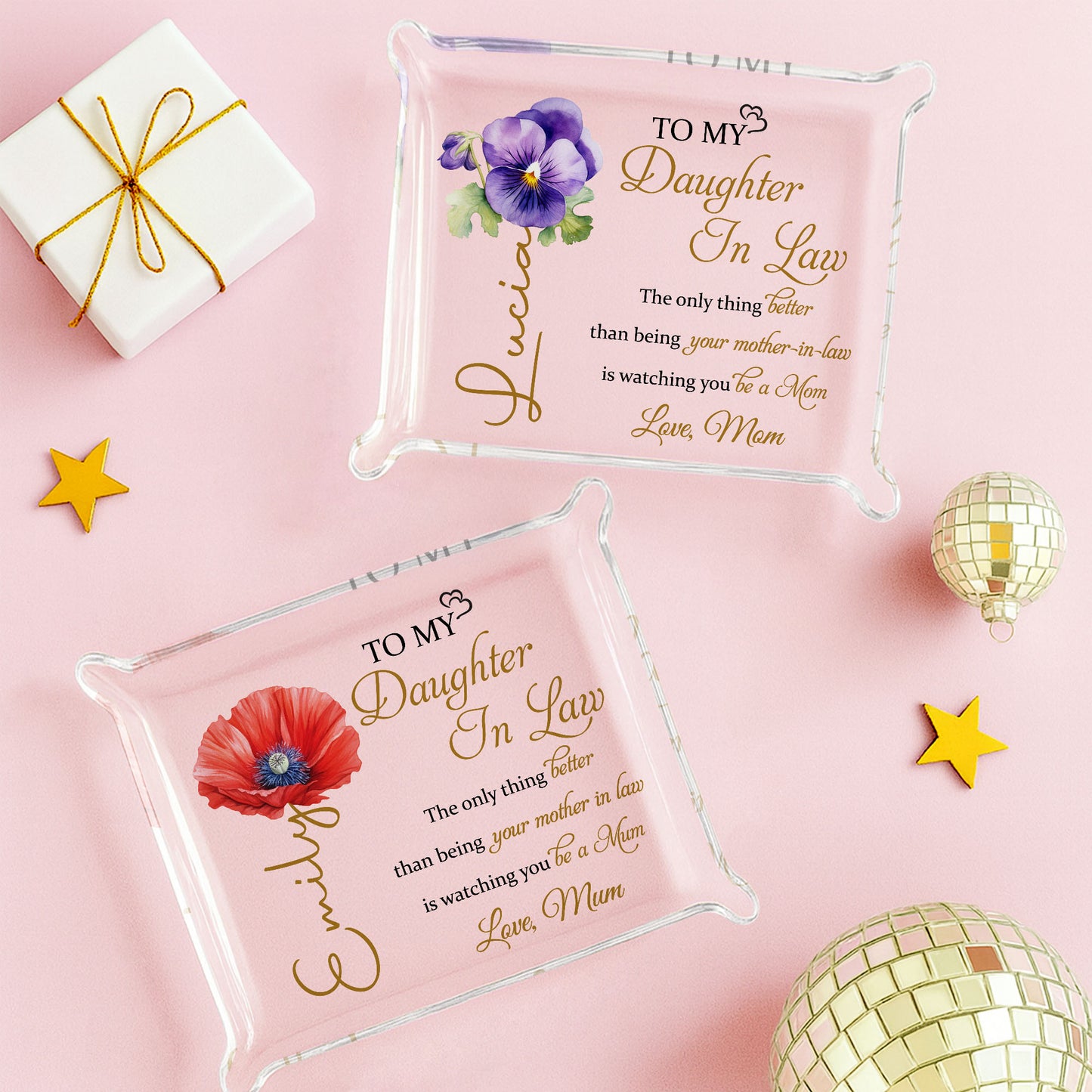 To My Daughter In Law, Watching You Be A Mom, Pansy Flower