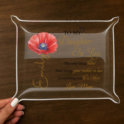 To My Daughter In Law, Watching You Be A Mom, Pansy Flower