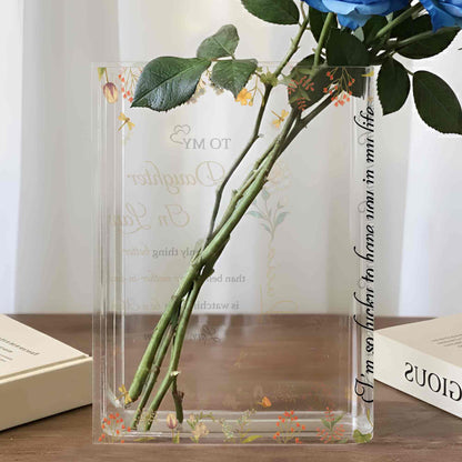 Lucky To Have You In My Life, Flowers Vase