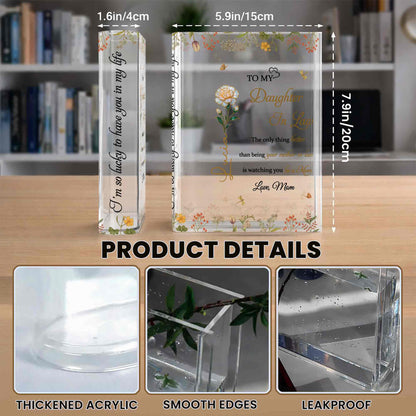 Lucky To Have You In My Life, Flowers Vase