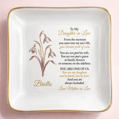 To My Daughter-in-Law, Embrace of Love With Flowers