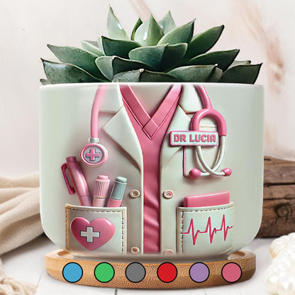 Celebrate A Budding Healthcare Professional, Medical Coat and Stethoscope