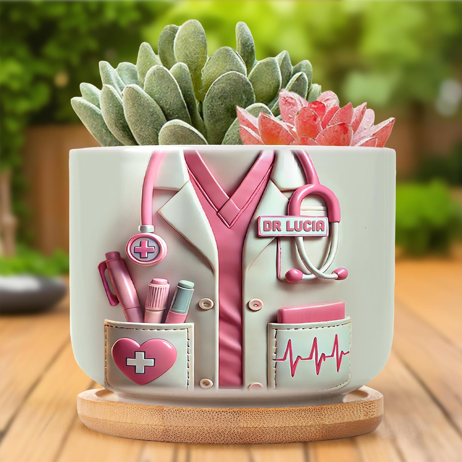 Celebrate A Budding Healthcare Professional, Medical Coat and Stethoscope
