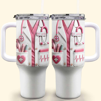 Medical Essentials, Stethoscope And Heartbeat Line