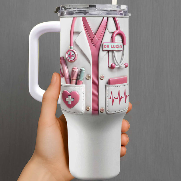 Medical Essentials, Stethoscope And Heartbeat Line