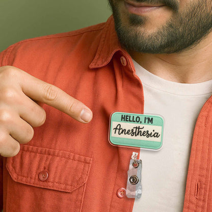 Hello I’m Customizable Badge Reel