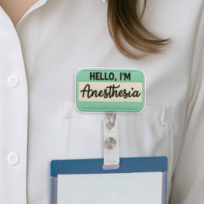 Hello I’m Customizable Badge Reel