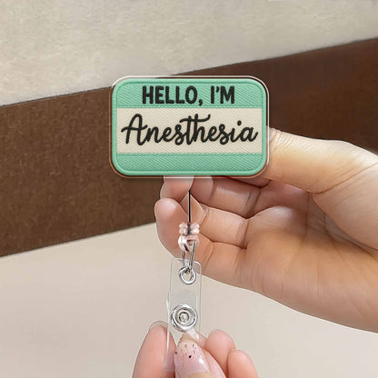 Hello I’m Customizable Badge Reel