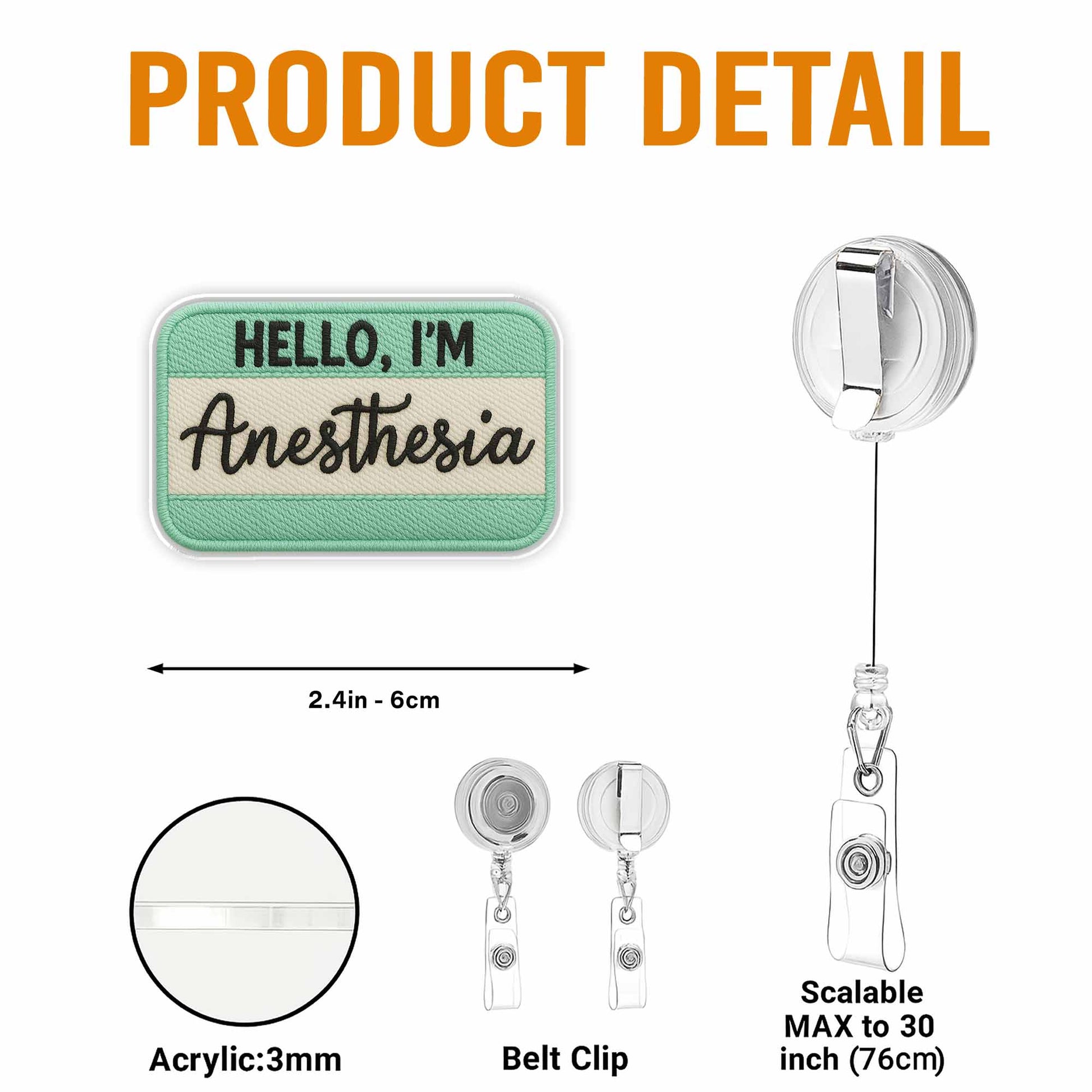 Hello I’m Customizable Badge Reel