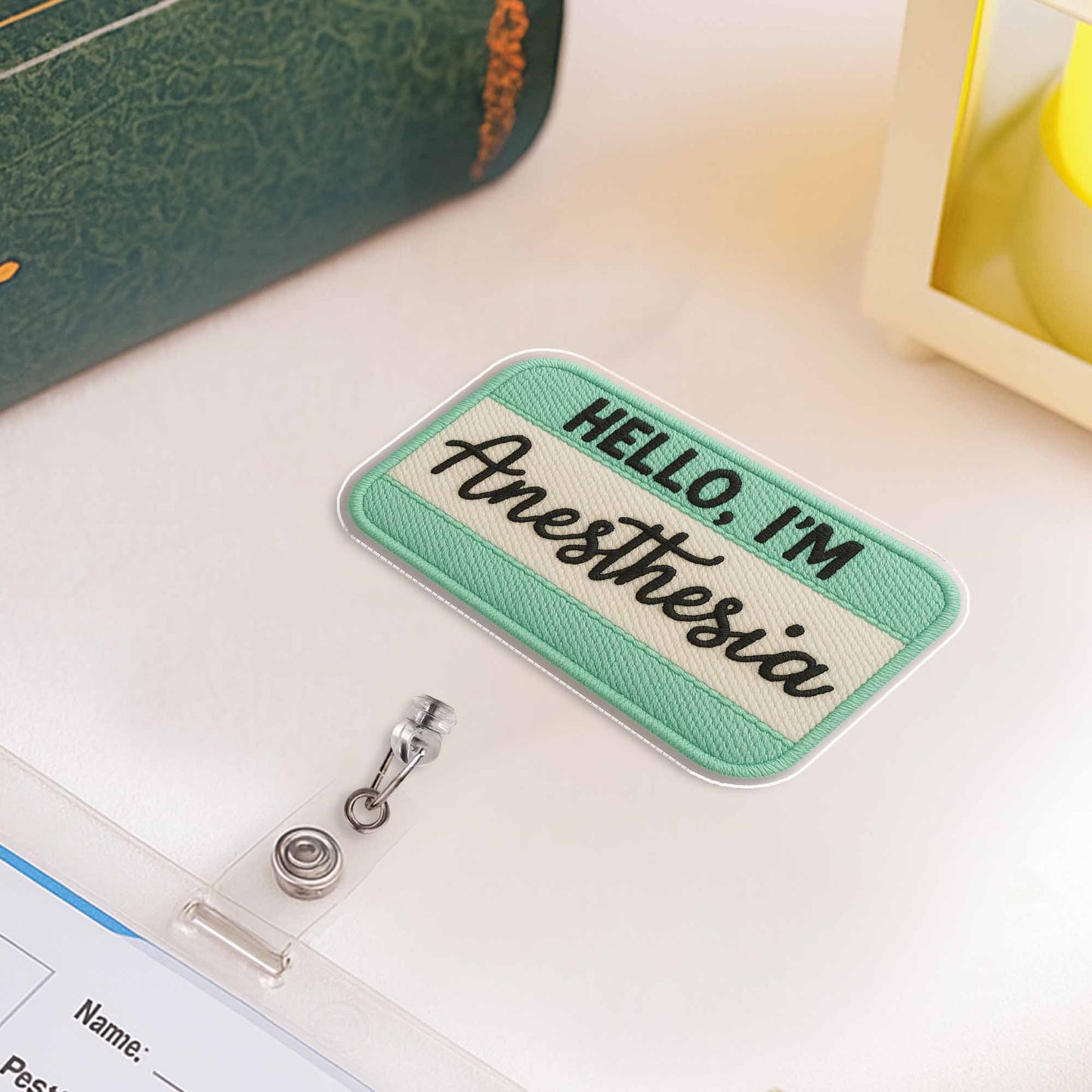 Hello I’m Customizable Badge Reel