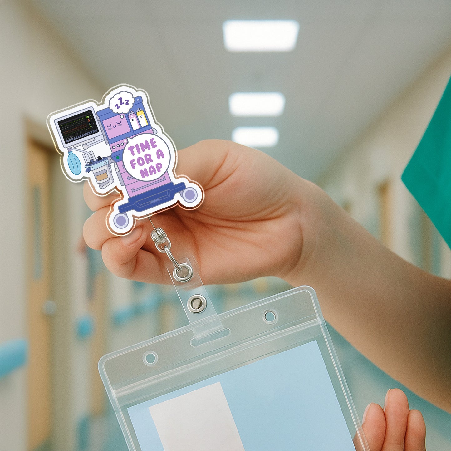 Time For A Nap Featuring Medical Instruments And Robot