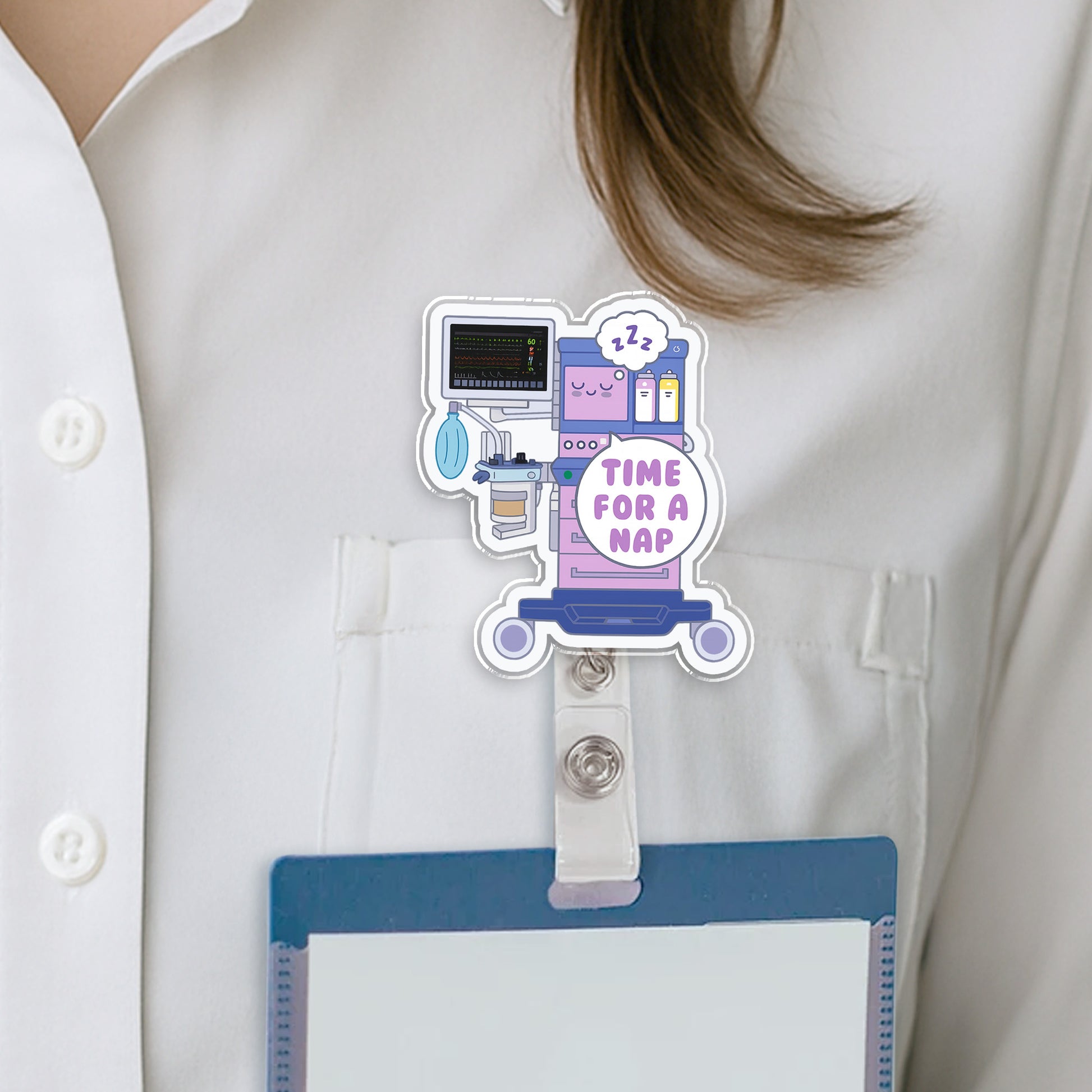 Time For A Nap Featuring Medical Instruments And Robot