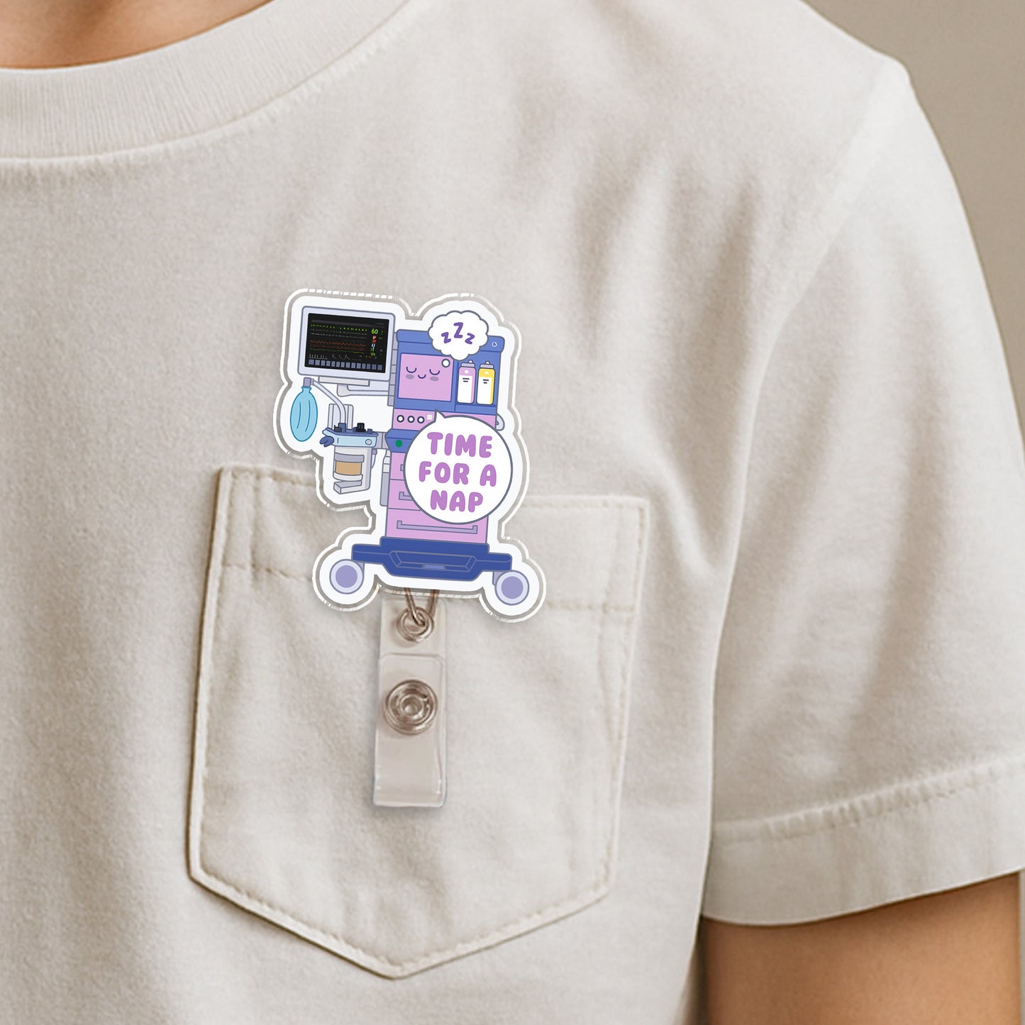 Time For A Nap Featuring Medical Instruments And Robot