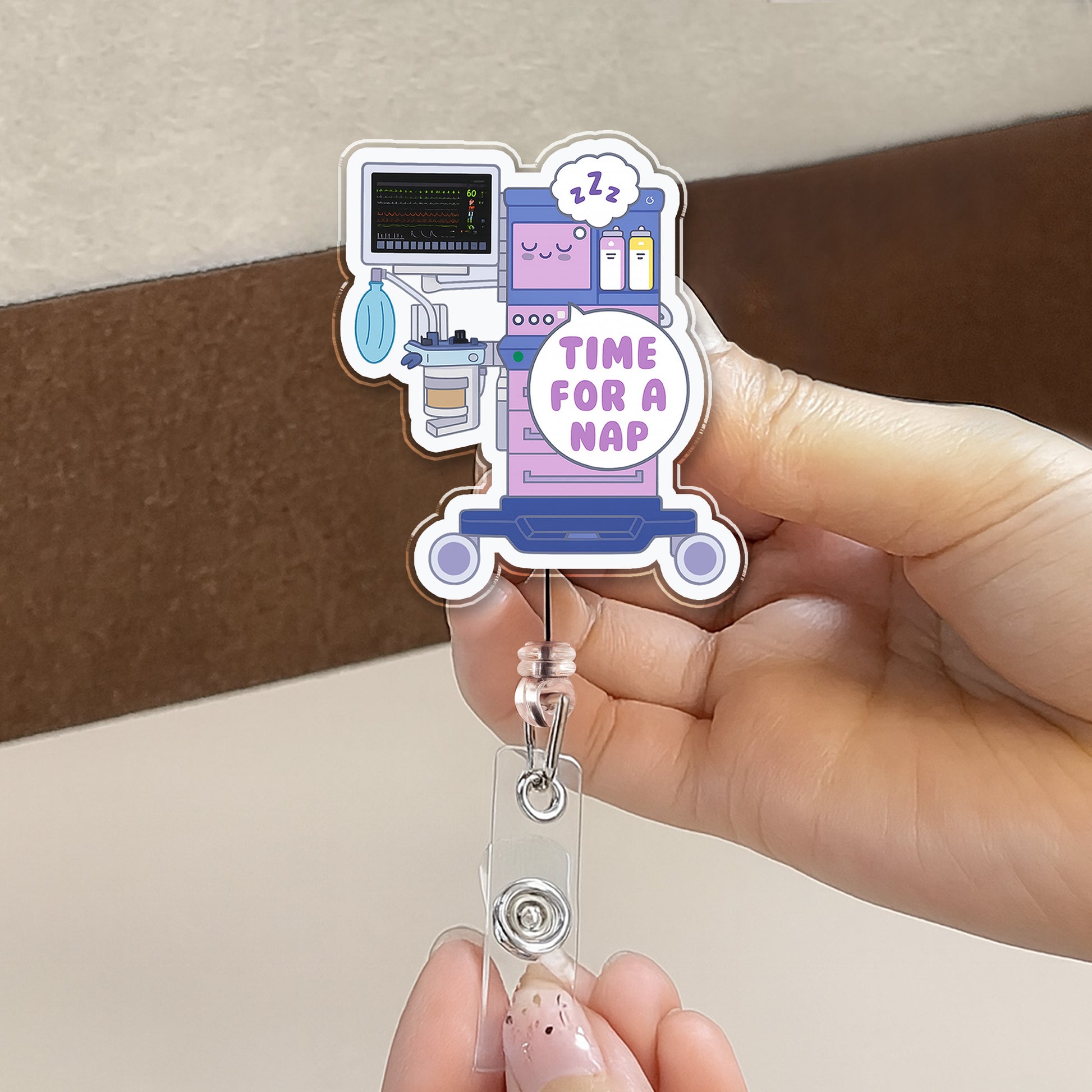 Time For A Nap Featuring Medical Instruments And Robot