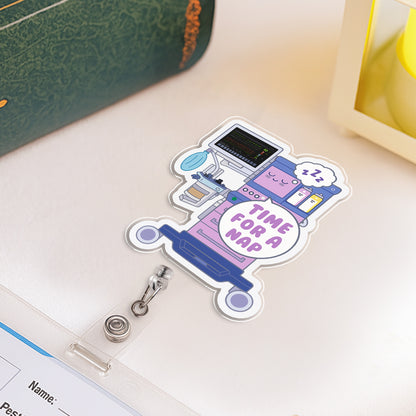 Time For A Nap Featuring Medical Instruments And Robot