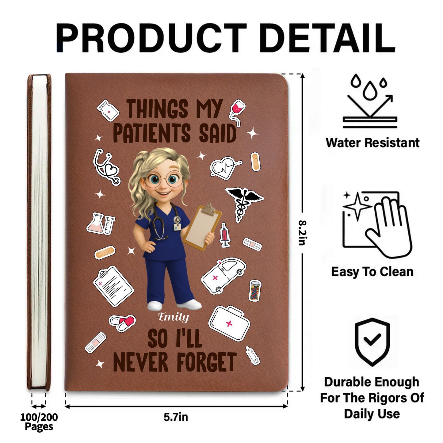 Things My Patients Said So I'll Never Forget, Medical Symbols And Nurse Cartoon