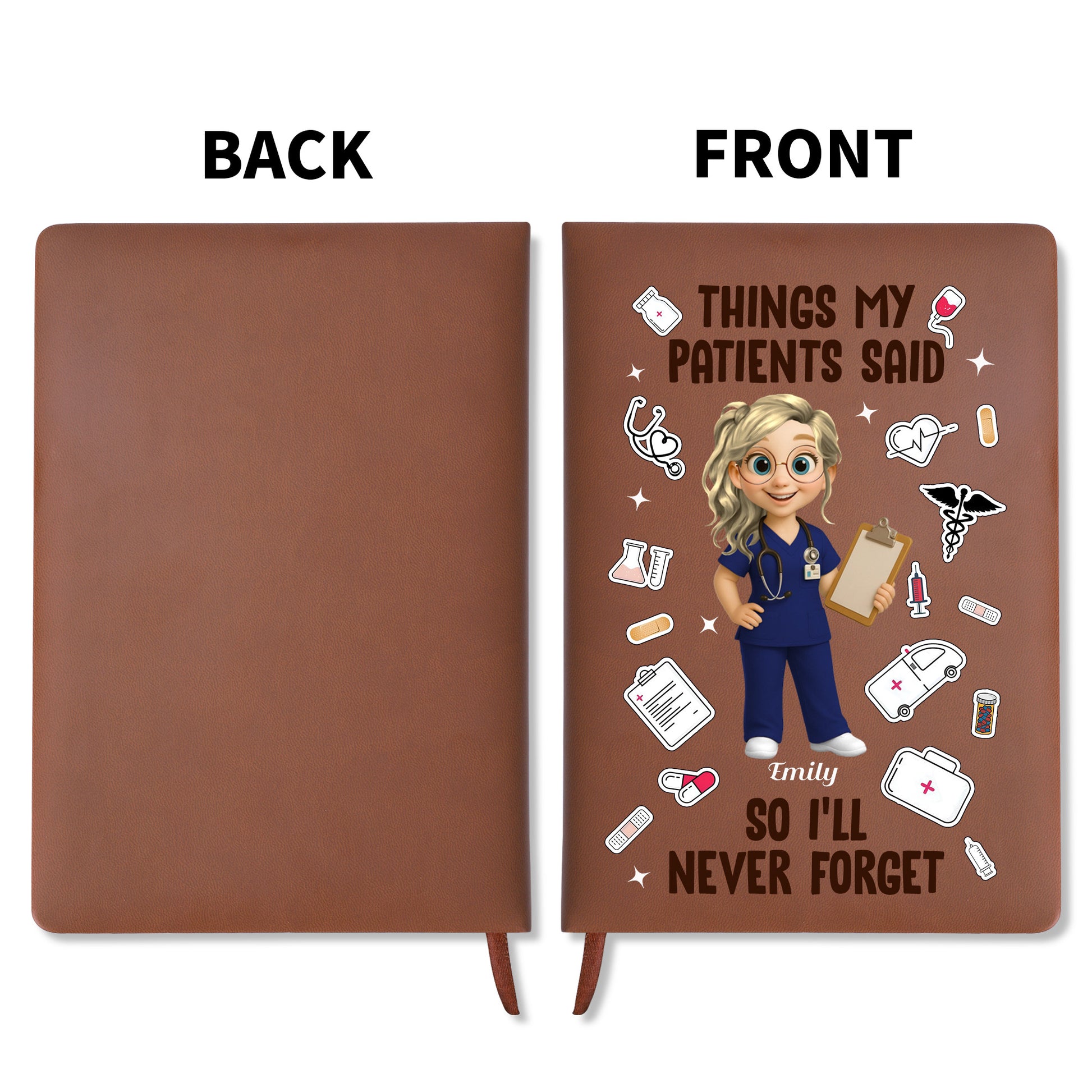 Things My Patients Said So I'll Never Forget, Medical Symbols And Nurse Cartoon