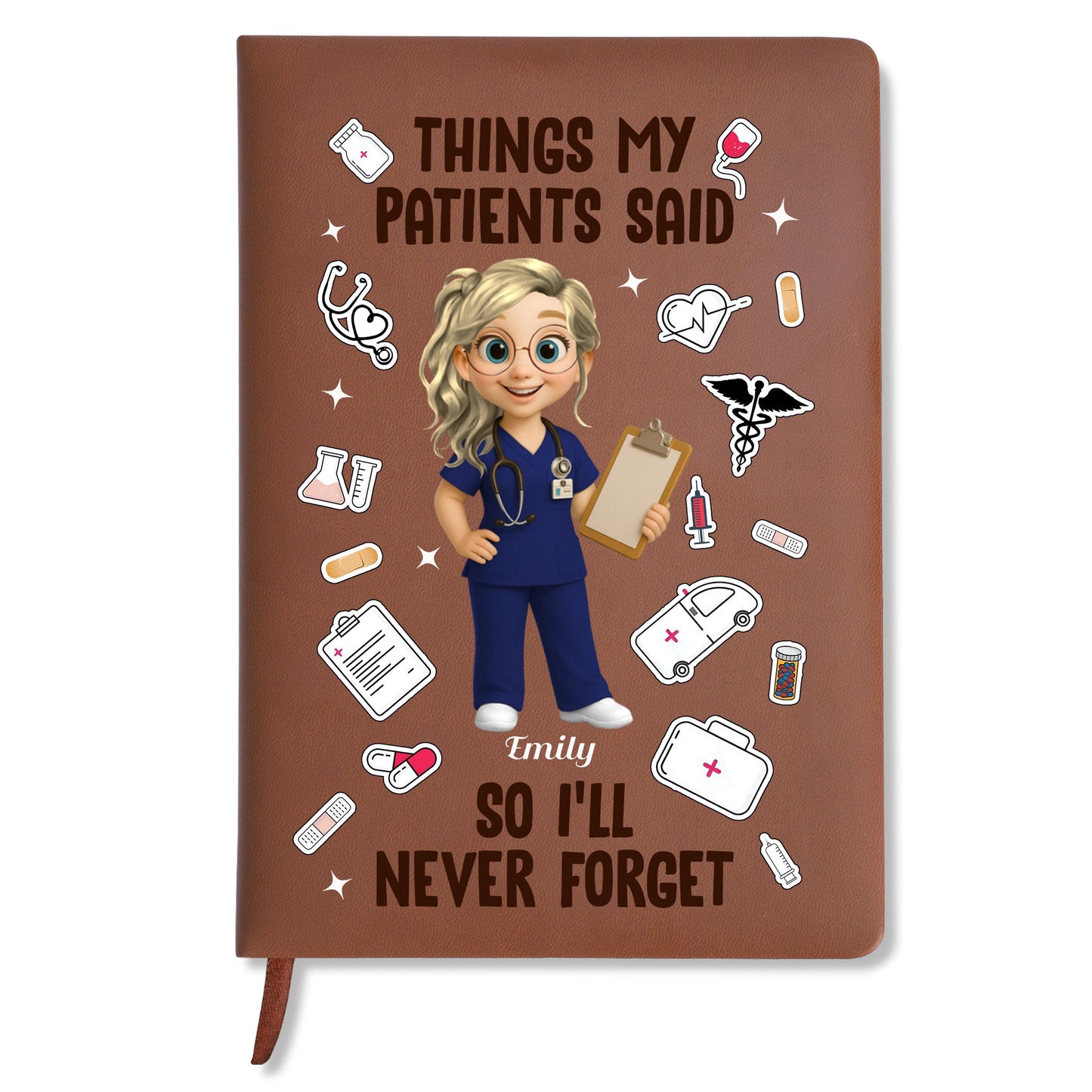 Things My Patients Said So I'll Never Forget, Medical Symbols And Nurse Cartoon
