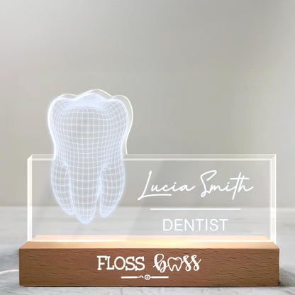 Floss Boss With Elegant Tooth Design