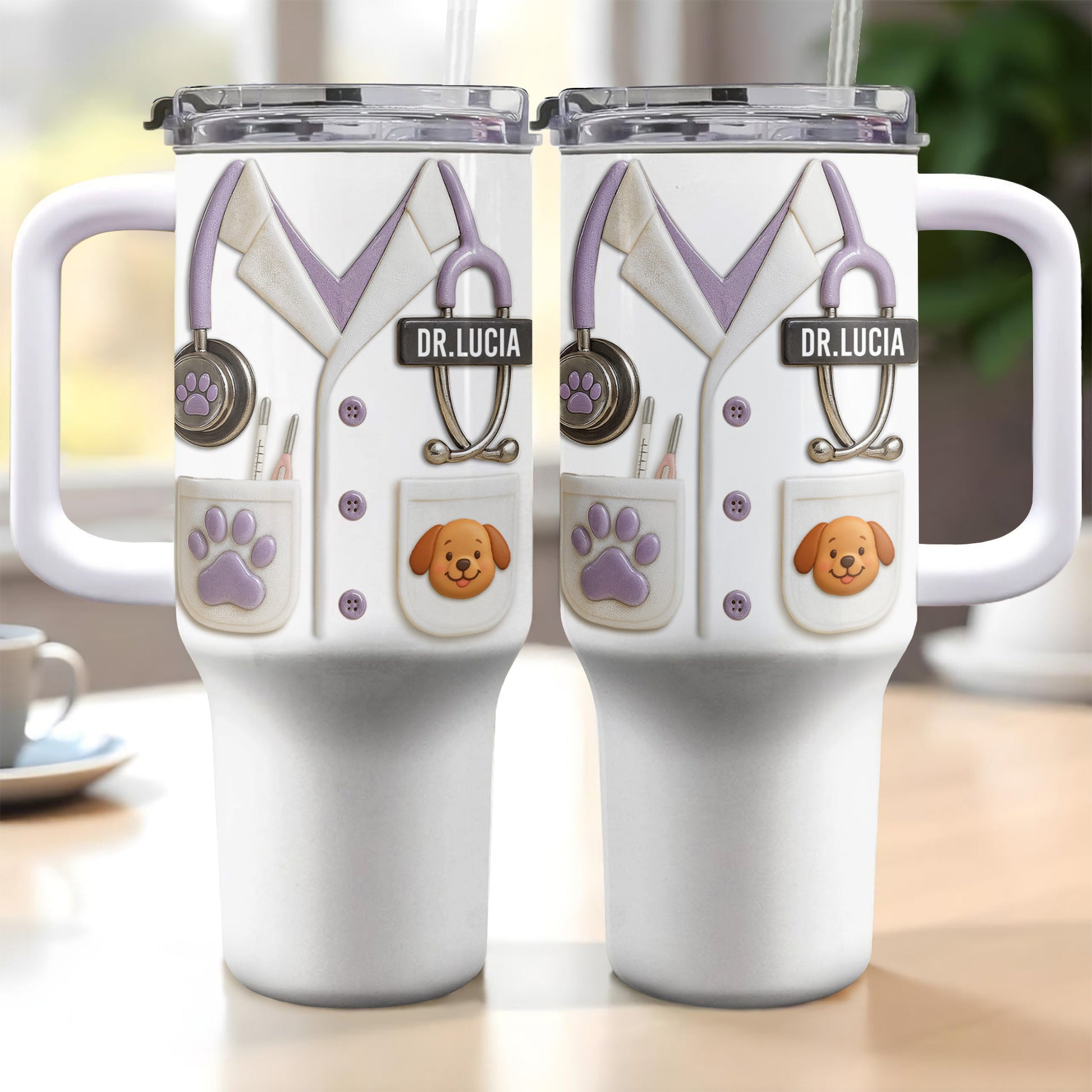 Capture The Spirit Of Caring, Stethoscope, Paw Print