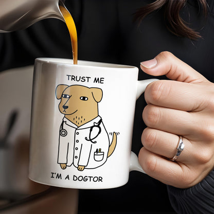 Trust Me, I'm A Dogtor, Dog With Stethoscope