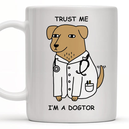 Trust Me, I'm A Dogtor, Dog With Stethoscope