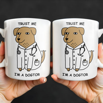 Trust Me, I'm A Dogtor, Dog With Stethoscope