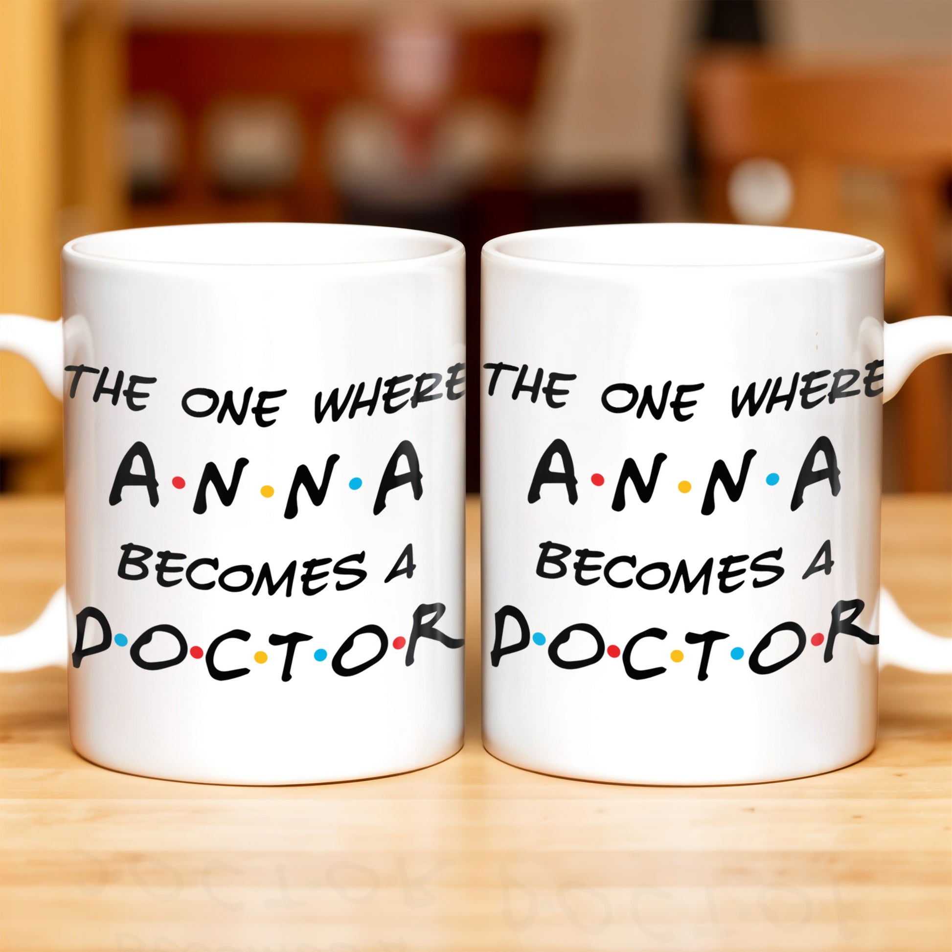 The One Where A.N.A Becomes A Doctor, Lettering Design