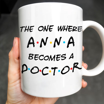 The One Where A.N.A Becomes A Doctor, Lettering Design