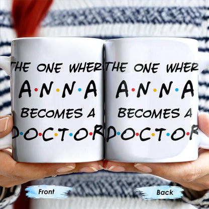 The One Where A.N.A Becomes A Doctor, Lettering Design