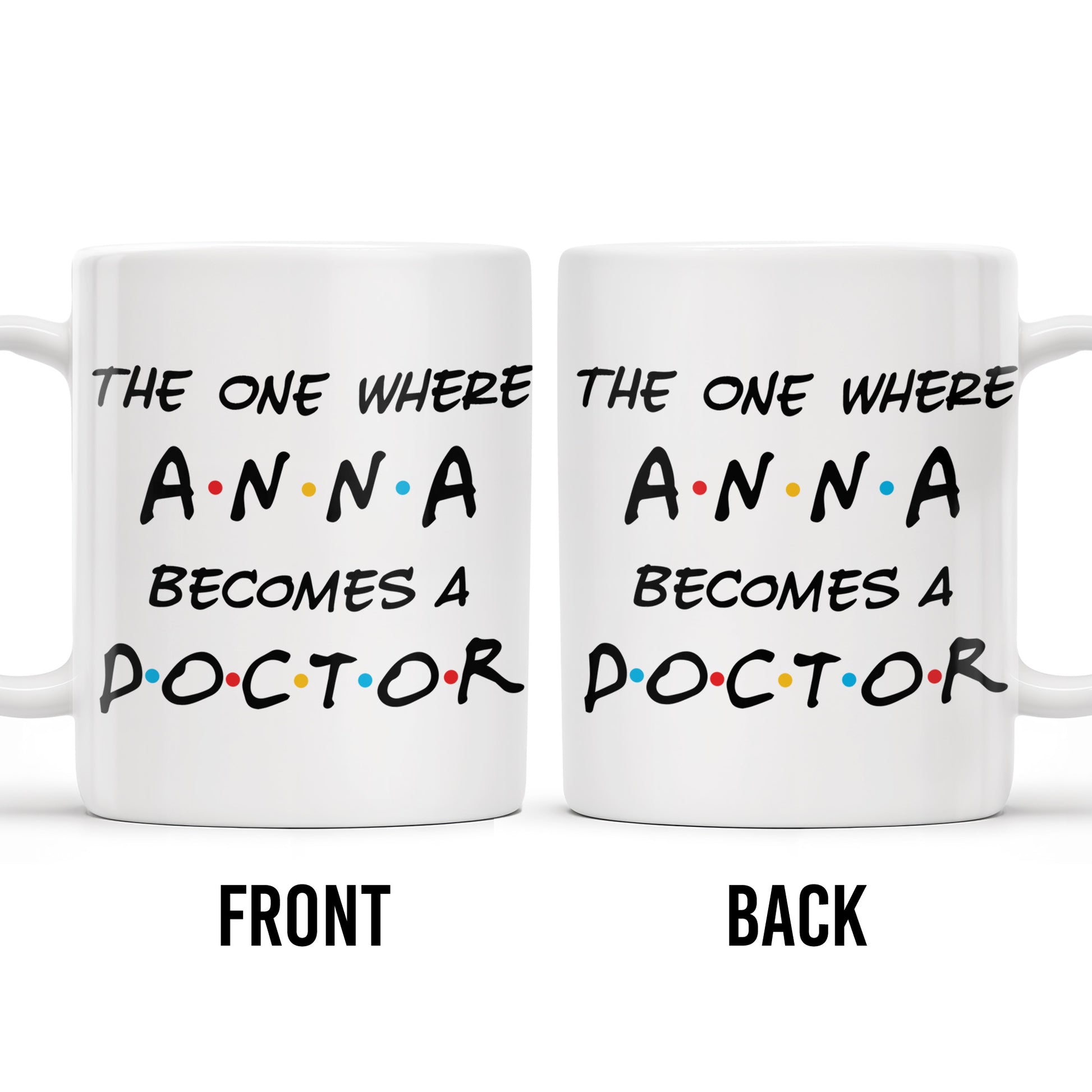 The One Where A.N.A Becomes A Doctor, Lettering Design