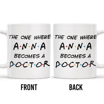 The One Where A.N.A Becomes A Doctor, Lettering Design