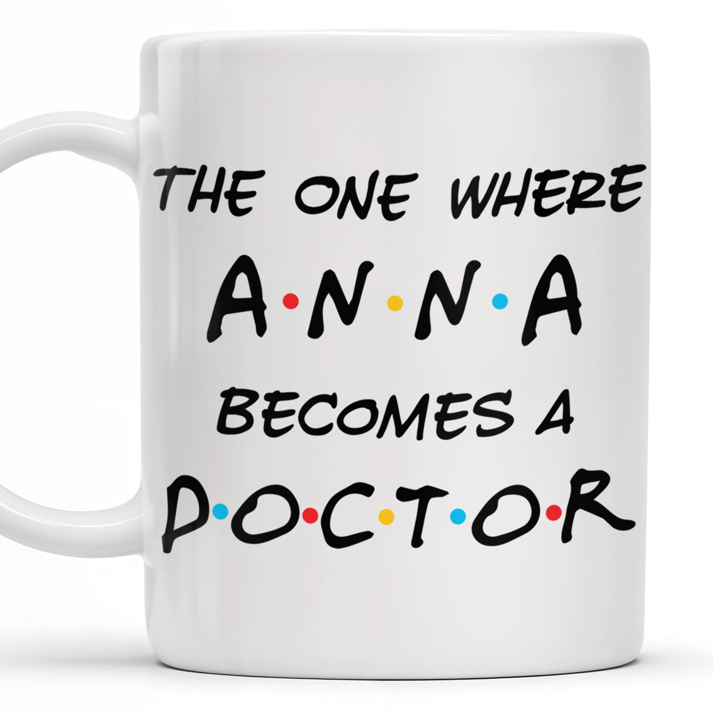 The One Where A.N.A Becomes A Doctor, Lettering Design