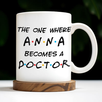 The One Where A.N.A Becomes A Doctor, Lettering Design